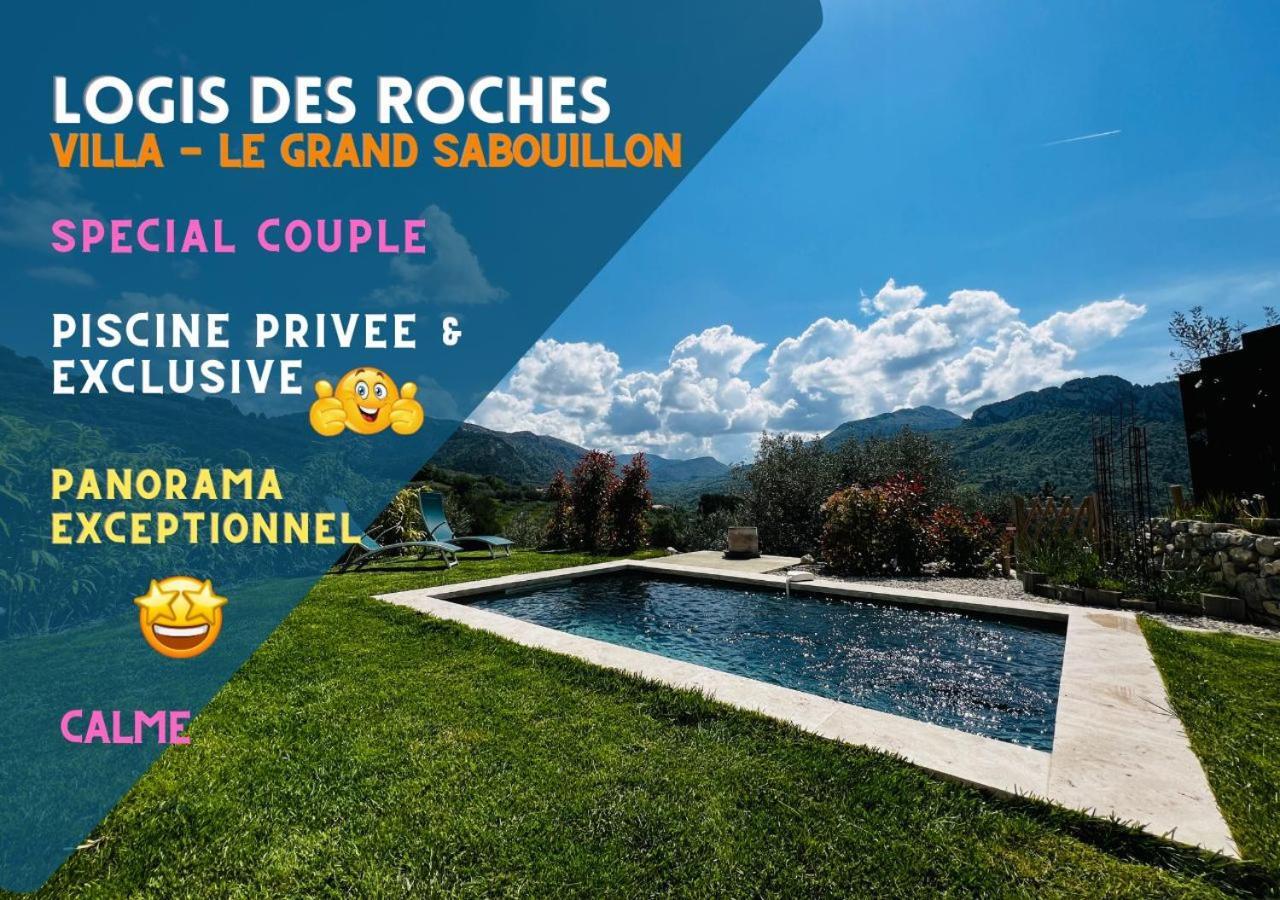 LOGIS DES ROCHES - Le Petit Chevalet&Le Grand Sabouillon - 2 VILLAS VUE EXCEPTIONNELLE ! Buis-les-Baronnies Extérieur photo